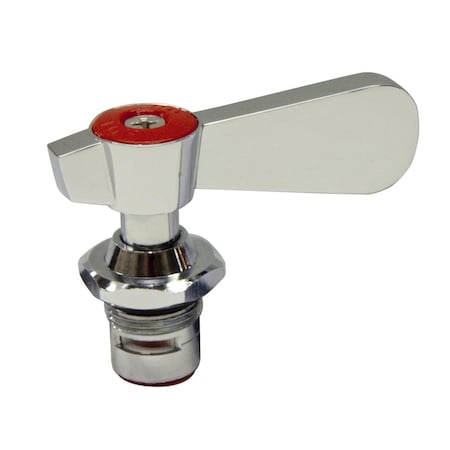 Bk Resources Replacement 1/4 Turn Ceramic Workforce 'Hot' Valve & Handle BKF-8W-HVCH-G